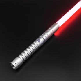 TXQSABER Lightsaber RGB/SN-Pixel Stars kids Laser Combat Heavy Dueling Jedi Saber Sword Blaster Luminous Toy Laser Cosplay (Version: SN-Pixel, Color: TSK-E01-Gray)