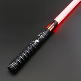TXQSABER Lightsaber RGB/SN-Pixel Stars kids Laser Combat Heavy Dueling Jedi Saber Sword Blaster Luminous Toy Laser Cosplay (Version: SN-Pixel, Color: TSK-E09-Black)